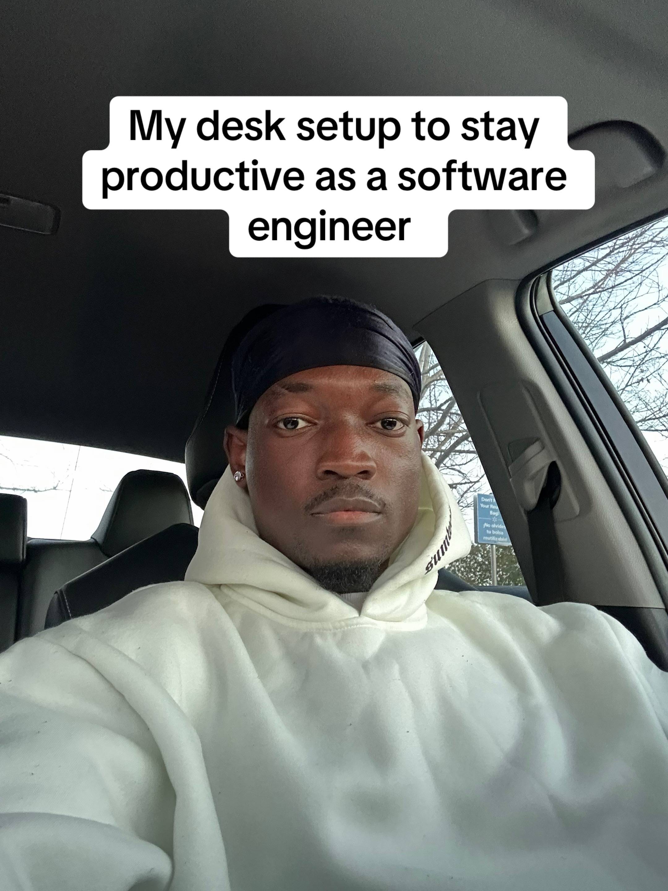 This is the exact setup I use daily as a software engineer to stay focused and g
