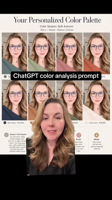 ChatGPT color analysis prompt: How to do a color analysis with ChatGPT images #c