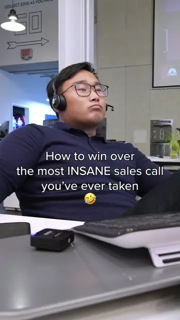 Not every call starts out sounding like a winner 😅 But if you’re afraid to enga