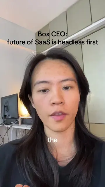 Box CEO: the future of SaaS is headless first #aistartup #saas #aiagents #startu
