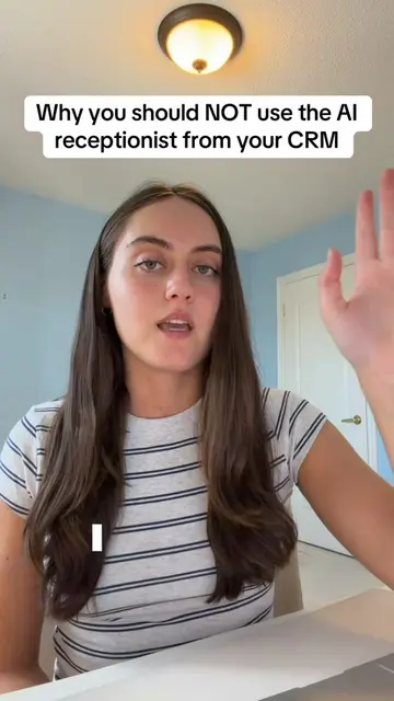 Tons of our clients have tried the AI receptionist from their CRM. It didn’t fit