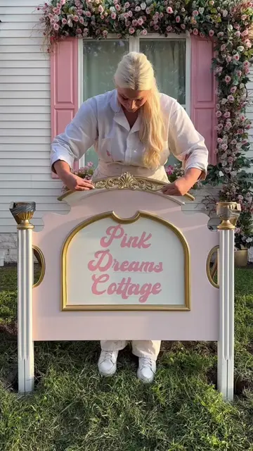 Part 2........2 months later❤❤❤ #pinkhouse #barbiehouse #pinklover #homerenovati