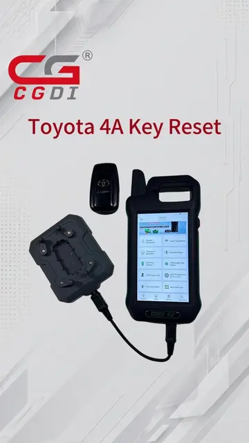 One-click reset for Toyota 4A key#locksmith #toyota #reset #original #keyprogram
