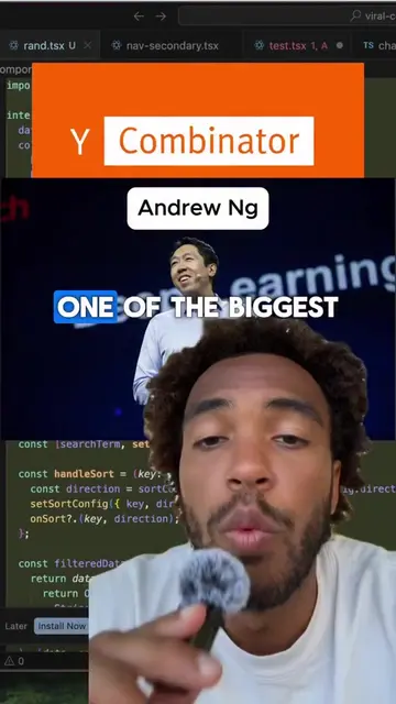 One of the most respected leaders in AI, Andrew Ng, said telling others to stop 