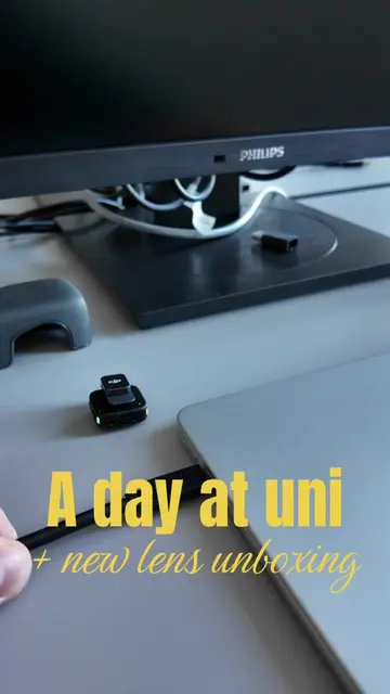 A day at university + new sigma lens unboxing. I finished my Java assignment tod