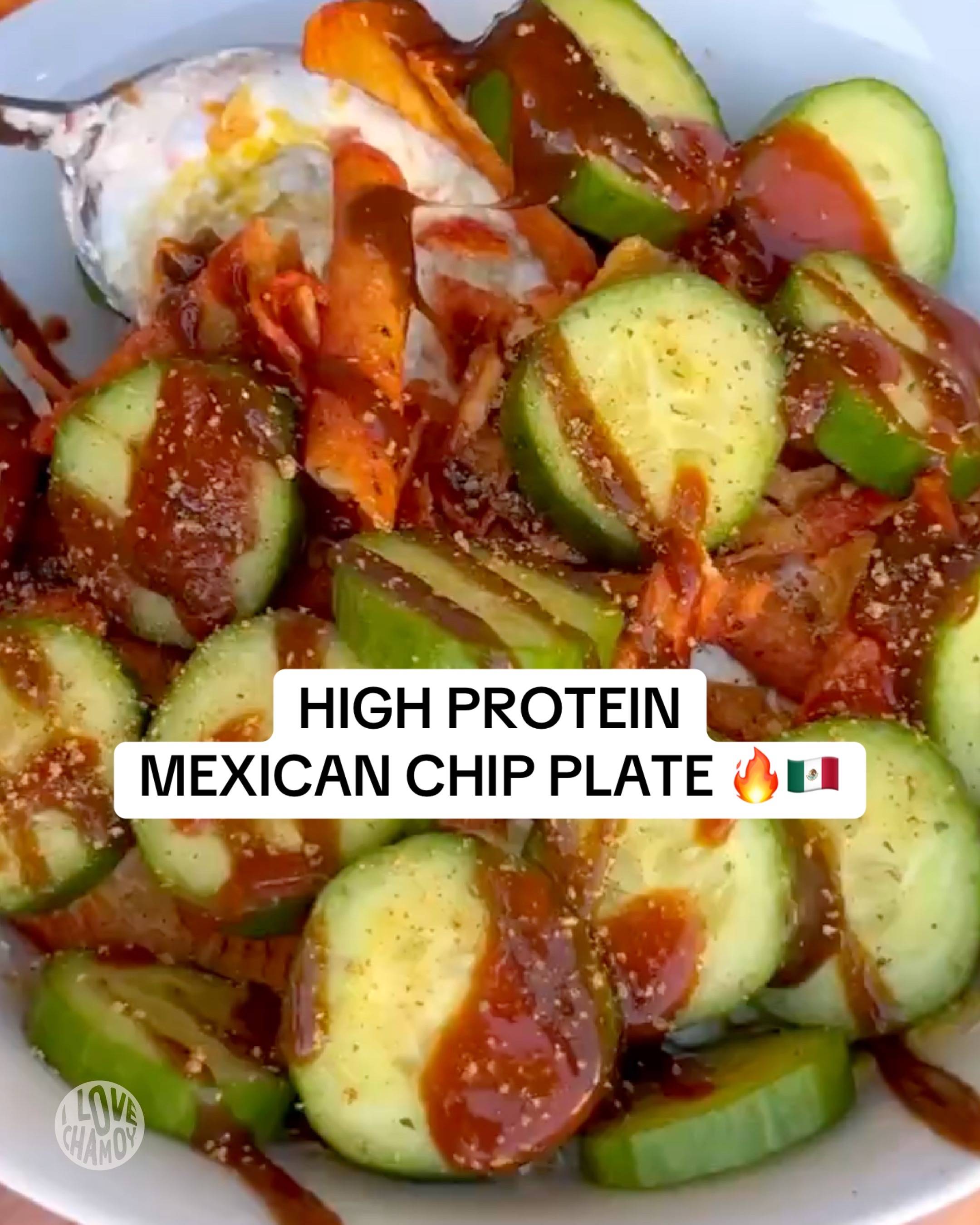 🤤 I might be making this every single day #chamoy #mexican #protein #mexicansna