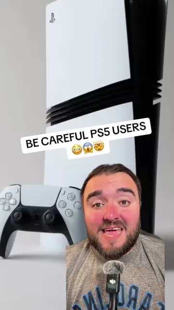Be careful PlayStation users #playstation #ps5 #videogames #foryou 