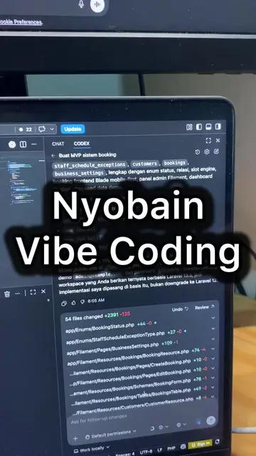 ChatGPT dan Codex itu sama-sama produk dari OpenAI. ChatGPT = bantu mikir & nyus