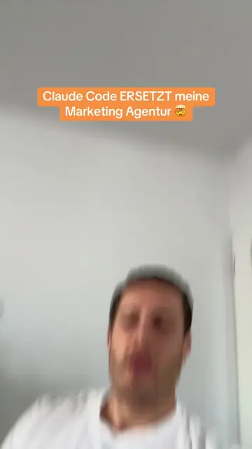 Claude Code ERSETZT meine Marketing Agentur 🤯 #claude #ai #aiagent #claudecode 