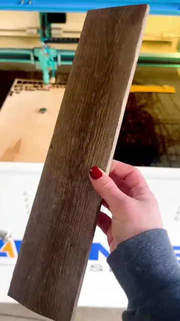 Cutting some reclaimed wood on the Thunder! #summerprojects #lasercutting #laser