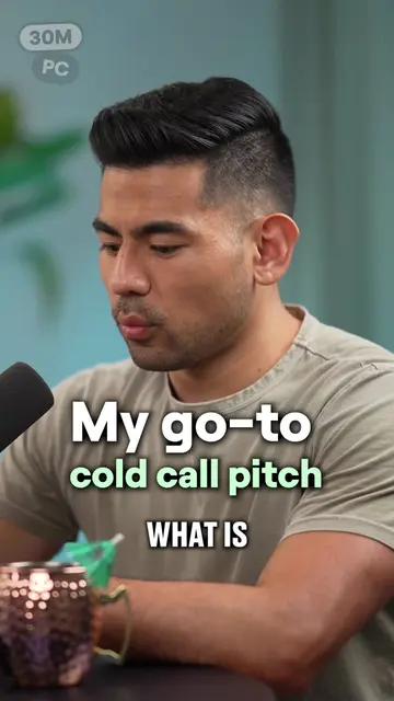 watch this #1 Outbound Trainer breakdown multiple cold calls on YT (@30MPC) [sal