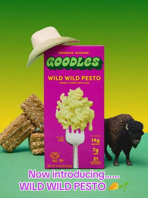 Head to the link in our bio to discover our new creamy cheese pesto mac 🐎