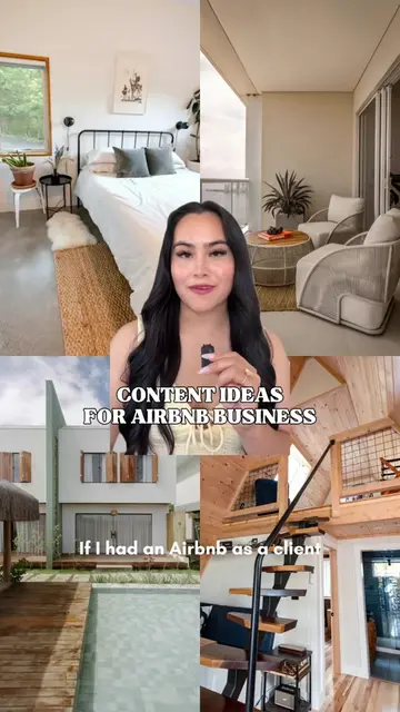 Content ideas for Airbnb businesses from a social media manager 🏘️  What niche 