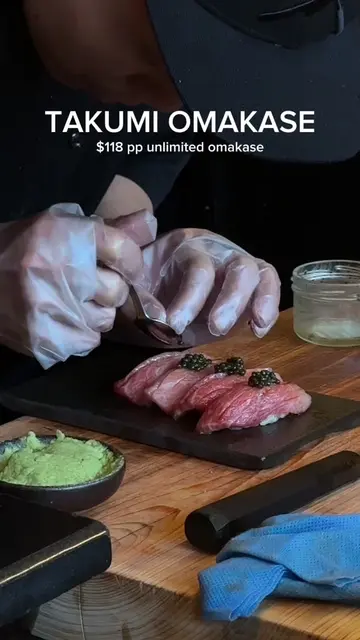 Takumi Omakase $118 pp endless series 10/10 would go again 