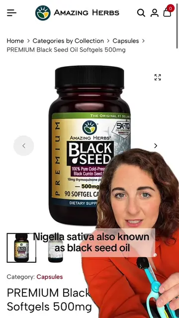 There’s a reason black seed oil has been used for over 2,000 years…  The benefit