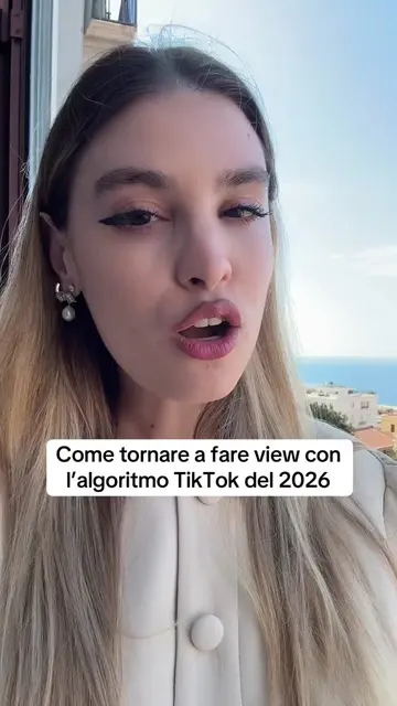 Come tornare a fare view con L’algoritmo TikTok del 2026 ♟️ IG: socialmediaconan