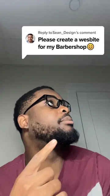 I created a website for a barbershop using ONLY Ai🤯…congratulations to the busi