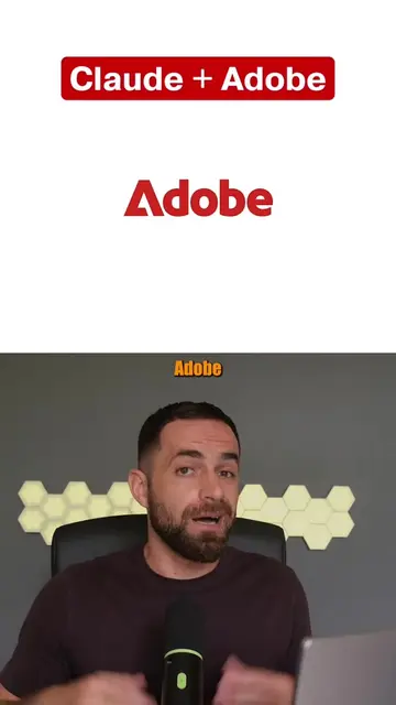 Adobe just launched a Claude connector, and it’s actually useful. ‎You can ask C