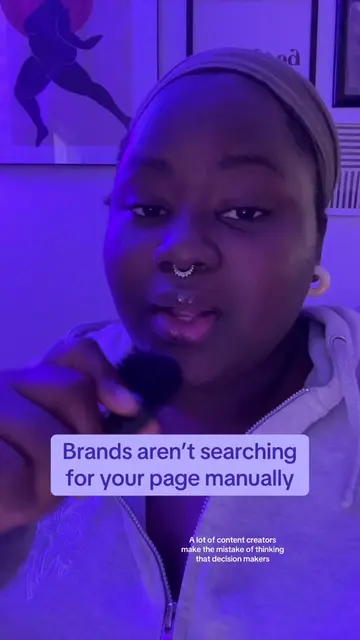 A big reason why you aren’t hearing from brand is that you aren’t showing up whe