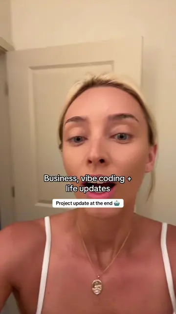 Life updates 🤸🏼‍♀️🤖👩🏼‍💻 #techfounder #ai #claude #vibecoding #businessowne