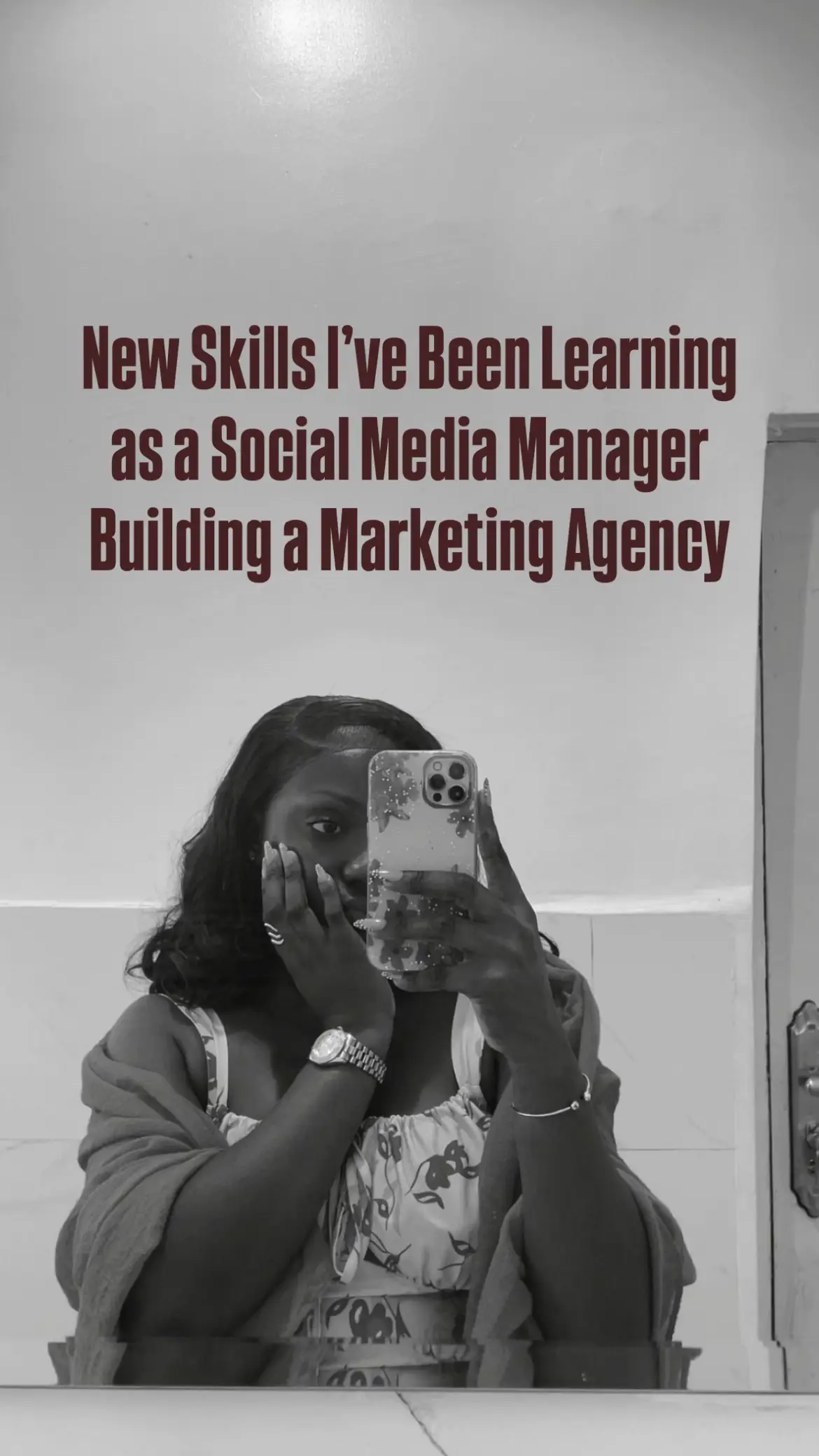 Growth as a social media manager is not just about learning how to post. It’s ab