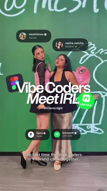 AI Demo Night bringing together designers and vibe coders 💻✨ Hosted by @meshtim