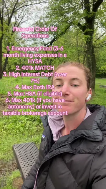 This is my tried and true financial order of operations! Let me know where you a