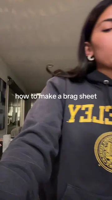 ‼️how to make a brag sheet! 🔗in b!o to see the brag sheet template I used in hi