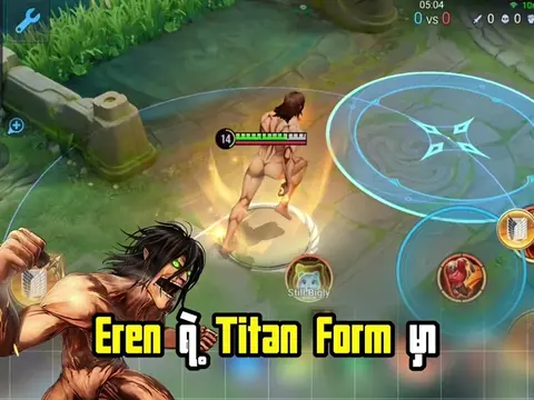 Eren x HOK #xanhokmm #honorofkingsmyanmar #HonorOfKings #Eren #attackontitan 