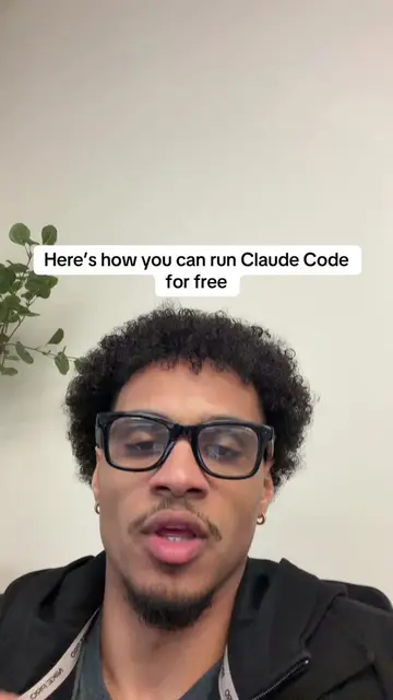The only thing better than claude code is free claude code #fyp #viral #chatgpt 