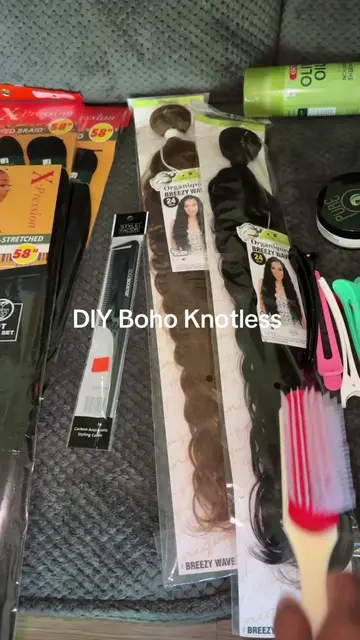 And 3 days worth of labor that’s all #knotlessbraids #bohoknotlessbraids #blackg