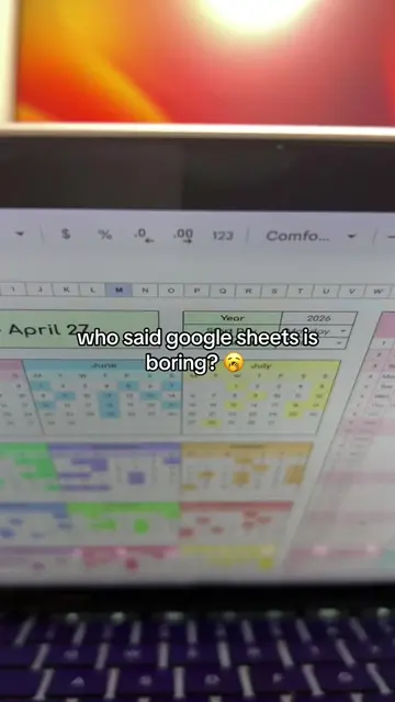 don’t trust anyone who says google sheets is useless and boring #googlesheets #d