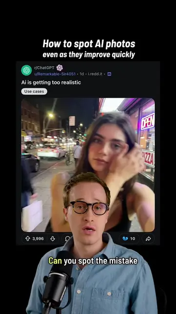 AI is getting too realistic #aiphoto #ai #medialiteracy #camera #gptimage How ca
