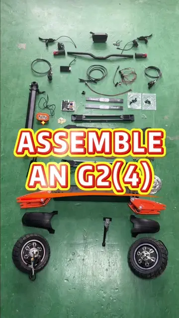 Rebuilding this scooter step by step — almost there.#escooter #repair #assembly 