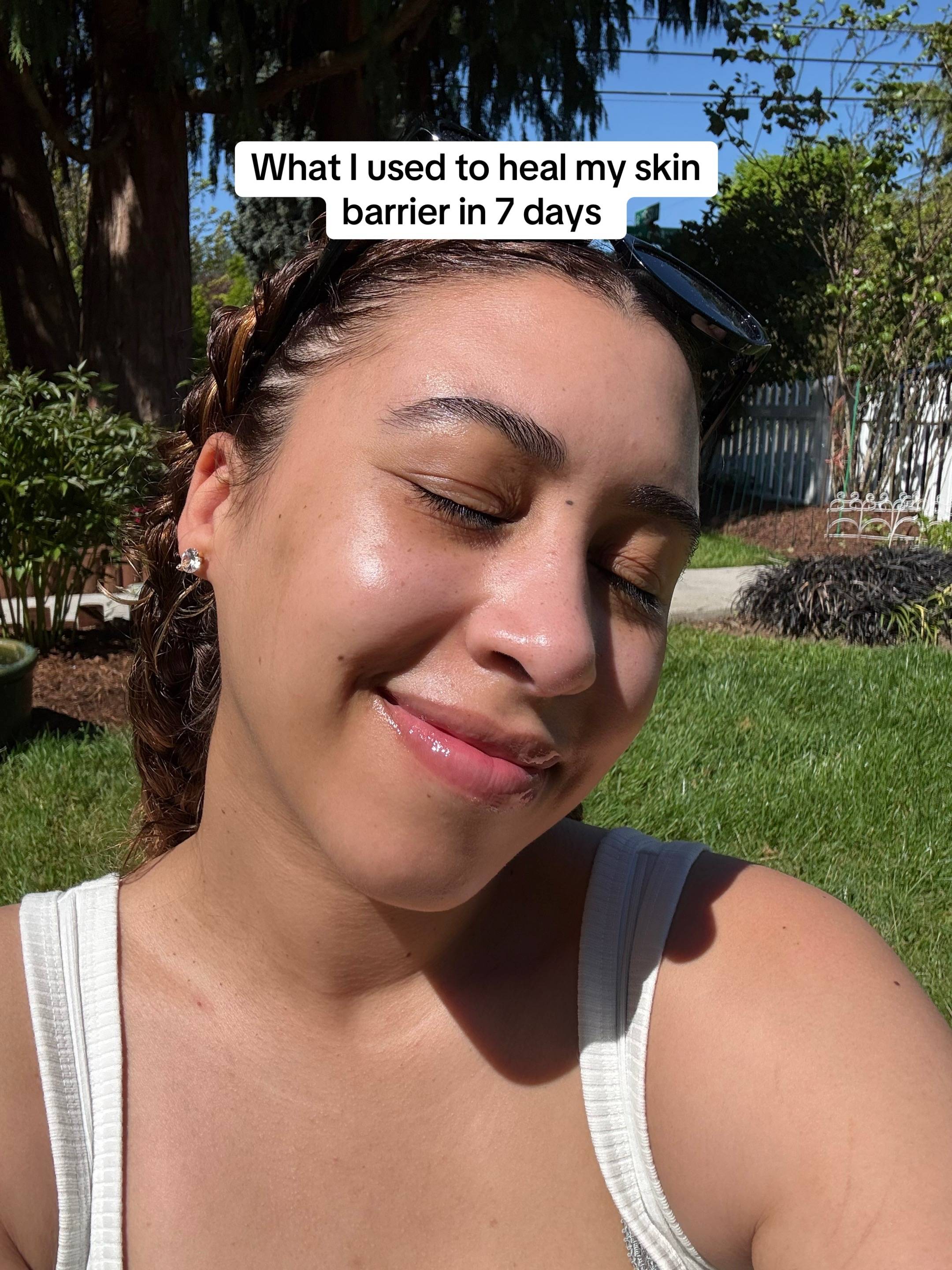 My skin was acting up so bad I tried a new cleanser and it wrecked me😭😭 super 