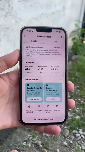 How to add payment method on TikTok for Payout PayPal #tiktoktips #creatorreword