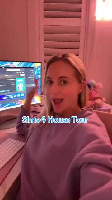 Sims 4 House Tour 🏡 Playing with no money cheats 🥹 #thesims #sims4 #simshousel