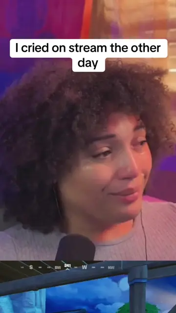 I cried on stream the other day. Not for pity — just a reminder that streamers a