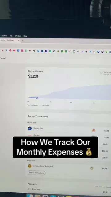 How to Track Your Money Each Month. Download @rockeymoney today! #PersonalFinanc