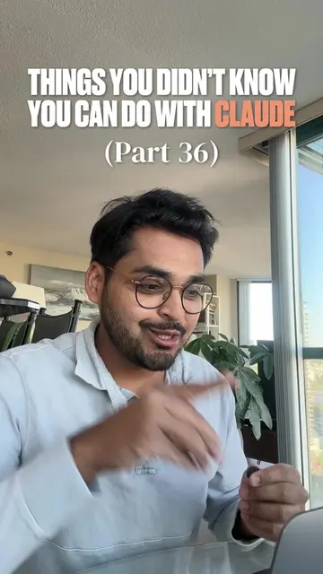 Things you didn’t know you can do with Claude (part 36) #claude #practicalyai #d