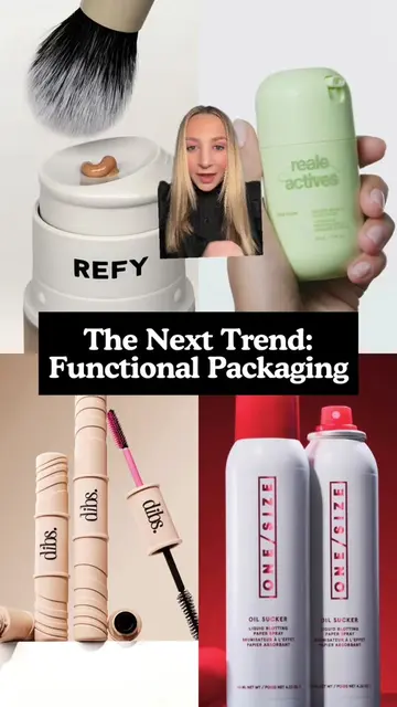 The next trend in beauty and skincare is functional packaging. It’s going to get