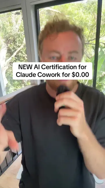 Claude just dropped an AI certification on Claude Cowork. It’s filled with usefu