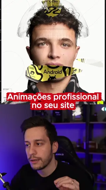 Criar site com animações profissionais 🤯 . . #programador #developer #programme