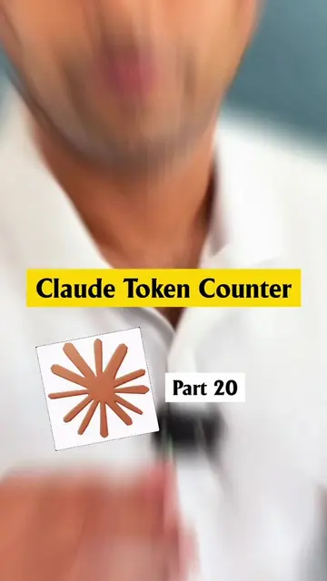 Set up a simple token counter: Download repo → load as extension → done. Track u