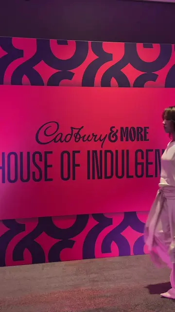 a night of indulgence with @CadburyAU 🍫💜  activating all five senses with the 