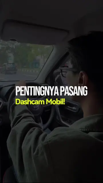 punya dashcam sekarang tuh jatuhnya investasi wajib, bukan sekadar aksesoris, bi