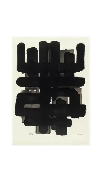 #pierresoulages #art #rich #aesthetic 