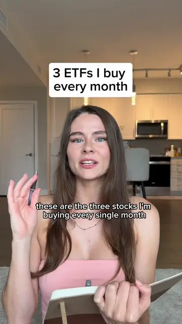 3 ETFs I buy every month #etf #stocks #investing #stockmarket #moneytips 