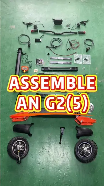 Rebuilding the G2 — brakes, stem & handlebars#escooter #assembly #repair #scoote