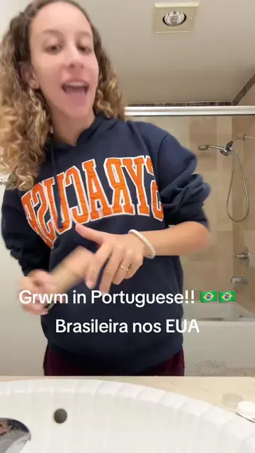 Como eu aprendi a falar portugues!! #grwminportuguese #gringanobrasil #brasileir